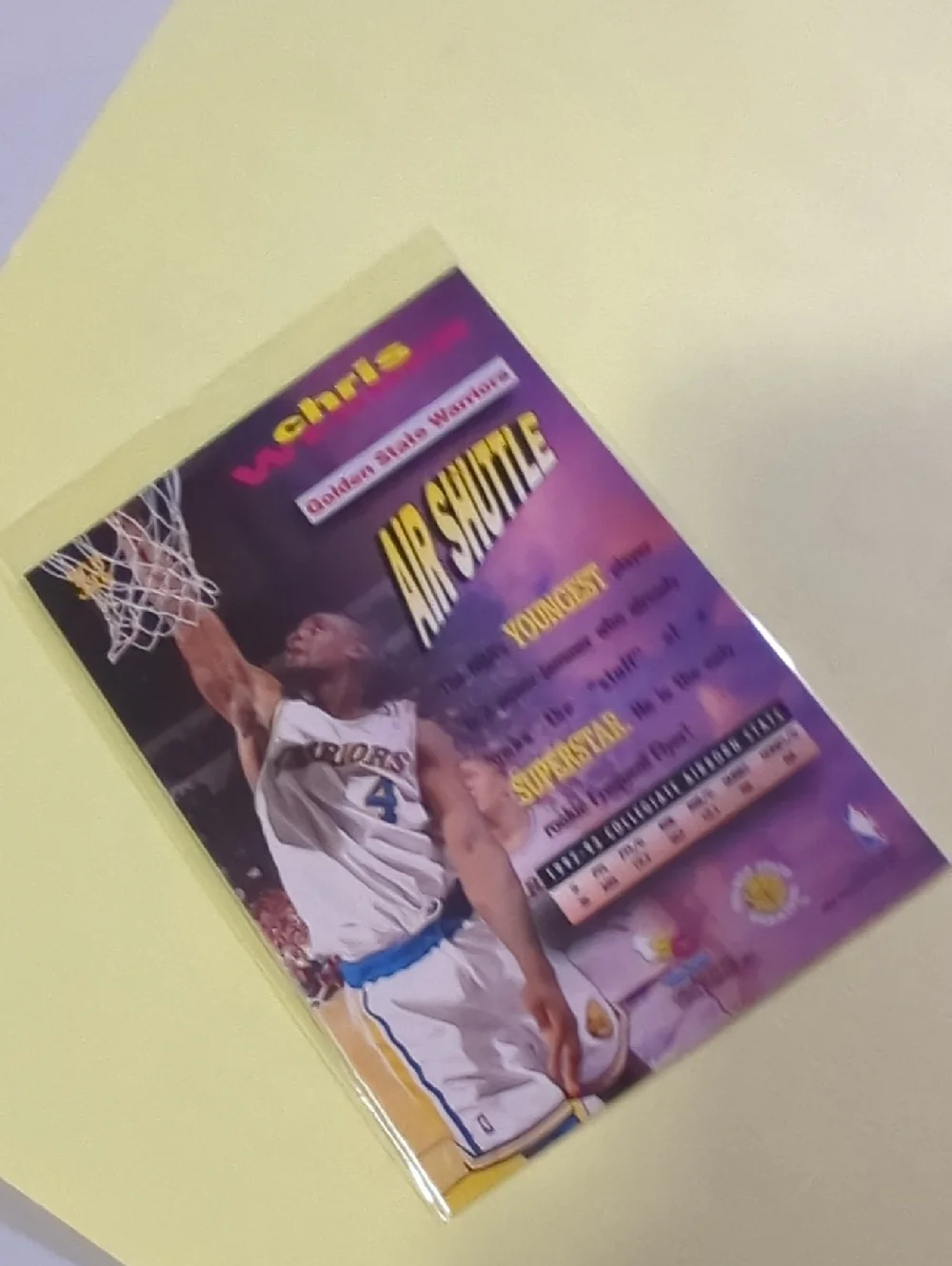 ๐1994 Topps Stadium Club - CHRIS WEBBER Frequent Flyers RC #352 Near Mint - Picture 4 of 8